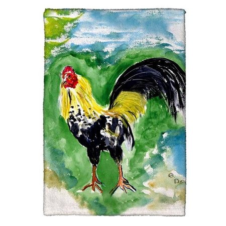 BETSY DRAKE Betsy Drake KT449 Bantam Rooster Kitchen Towel KT449